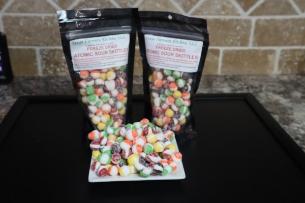Freeze Dried Atomic Sour Skittles